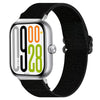 Correa de reloj trenzada de nailon (negra) para Redmi Watch 6 / Watch 5 / Watch 4