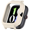 Marco protector para reloj con cobertura total para PC Vivo iQOO Watch GT (blanco)