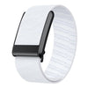 Correa de reloj de nailon con diseño decorativo y fuerza elástica para WHOOP 4.0 (blanca)