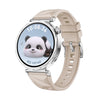 Para Huawei Watch GT 5 41 mm Botón de presión Conector Correa de reloj de silicona de 18 mm (Starlight)