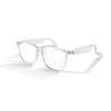 Gafas inteligentes GS03, compatibles con chip inteligente de inteligencia artificial, para deportes al aire libre, llamadas por Bluetooth y fotografía con control remoto (blanco)