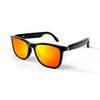 Gafas inteligentes GS05, compatibles con chip inteligente de IA, llamadas por Bluetooth y fotografía por control remoto (naranja)