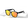 Gafas inteligentes GS08, compatibles con chip inteligente AI, llamadas Bluetooth y navegación de conducción inteligente (naranja)