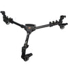 Trípode para cámara YUNTENG 900L DV, base para fotografía, soporte universal plegable con 3 ruedas y polea