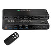 Extensor de pantalla dual USB 3.0 K3-1 4K 60 Hz, matriz HDMI, conmutador KVM 2x2
