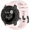 Correa de silicona transpirable para reloj Garmin Instinct E de 45 mm (rosa)