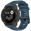 Correa de silicona transpirable para reloj Garmin Instinct E de 45 mm (azul crepúsculo)