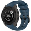 Correa de silicona transpirable para Garmin Instinct E de 40 mm (azul crepúsculo)