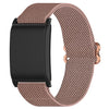 Correa de reloj trenzada elástica de nailon con hebilla deslizante para WHOOP 5.0/4.0 (rosa)