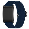 Correa de reloj trenzada elástica de nailon con hebilla deslizante para WHOOP 5.0/4.0 (azul medianoche)