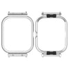 Estuche protector con marco de metal para reloj Vivo Watch GT (plateado)