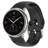 Correa deportiva de silicona de 20 mm para Amazfit Active 2 (negro)