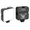 Mini luz de relleno regulable para grabación de video JMARY FM-59R con 3 zapatas frías