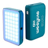 Luz RGB portátil Weeylite S03 para transmisión de video en vivo, fotografía y luz de relleno a todo color (azul)