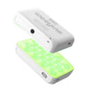 Luz RGB portátil Weeylite S03 para transmisión de video en vivo, fotografía y luz de relleno a todo color (blanca)