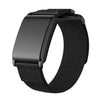 Correa de reloj de nailon con cierre de velcro de dos secciones para WHOOP 4.0 (negra)