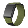 Correa de reloj de nailon con cierre de velcro de dos secciones para WHOOP 4.0 (verde)