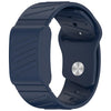 Correa de silicona con textura para reloj WHOOP 4.0 (azul oscuro)