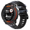Correa de silicona con estampado de camuflaje para Garmin Instinct 3 AMOLED/Solar de 45 mm (color digital)