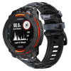 Correa de silicona con estampado de camuflaje para Garmin Instinct 3 AMOLED/Solar de 50 mm (color digital)