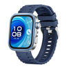 Correa de silicona con hebilla de pasador y cabeza de metal para Huawei Watch Fit4 / Fit4 Pro / Fit3 (azul medianoche)