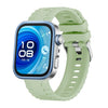 Correa de silicona con hebilla de pasador y cabeza de metal para Huawei Watch Fit4 / Fit4 Pro / Fit3 (verde)