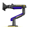 Soporte para monitor de juegos NORTH BAYOU G60 de 32 a 60 pulgadas con brazo curvo suspendido y plano ultra ancho