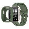 Correa de silicona integrada para Amazfit Bip 6 (verde oscuro)