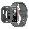 Correa de silicona integrada para Amazfit Bip 6 (gris espacial)