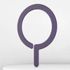 Anillo magnético de aleación de aluminio para carga inalámbrica Kalebol (espacio inferior morado oscuro)