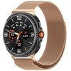 Correa magnética de acero inoxidable Milan para Galaxy Watch9/8/9 Classic/8 Classic (oro rosa)