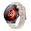 Correa de silicona con hebilla de metal para Huawei Watch 5 de 42 mm (Starlight)
