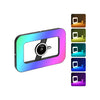 Luz de relleno a todo color S4 RGB para transmisión en vivo/fotografía, luz de video magnética para teléfono