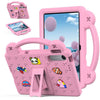 Funda antigolpes de espuma EVA con asa de transporte y soporte para Xiaomi Redmi Pad 2 9.7 (2026) – Rosa