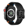 Correa de silicona con hebilla de color y textura ondulada para Huawei Watch Fit 5 / Fit 5 Pro / Fit 4 (Negro)