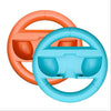 Juego de empuñaduras para volante de carreras izquierdo y derecho de Nintendo Switch 2 (naranja y azul)