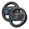 Juego de empuñaduras para volante de carreras izquierdo y derecho de Nintendo Switch 2 (negro)