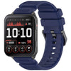 Correa de silicona para reloj Garmin Venu X1 Armor (azul oscuro)