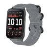 Correa de nailon con hebilla de aro para reloj Garmin Venu X1 (gris)