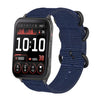 Correa de nailon con hebilla de aro para reloj Garmin Venu X1 (azul medianoche)