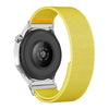 Correa de reloj de nailon elástica ajustable de un solo bucle de 18 mm (amarilla)