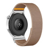 Correa de reloj de nailon elástica ajustable de un solo bucle de 18 mm (té con leche)