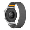 Correa de reloj de nailon elástica ajustable de un solo bucle de 18 mm (gris)