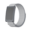 Correa de reloj Amazfit Helio con anillo metálico de dos secciones y cierre de velcro de nailon (gris cúpula)