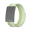 Correa de nailon con dos secciones y cierre de velcro para Amazfit Helio (verde menta)