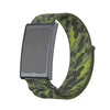 Correa de nailon con dos secciones y cierre de velcro para Amazfit Helio (verde camuflaje)