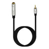 Cable de audio estéreo JUNSUNMAY de 6,35 mm hembra a 3,5 mm TRS macho para guitarra, longitud: 1,8 m