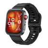 Correa de silicona con hebilla negra para Huawei Watch Fit3, Fit4 y Fit4 Pro (negra)