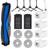 JUNSUNMAY - Kit de repuestos para barredora (16 piezas, compatible con Ecovacs Deebot T50 Pro, T50 Max y T50 Omni)