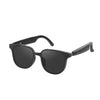 Gafas inteligentes GL08 con control táctil, micrófono integrado para llamadas y experiencia de audio de estilo abierto (negro)
